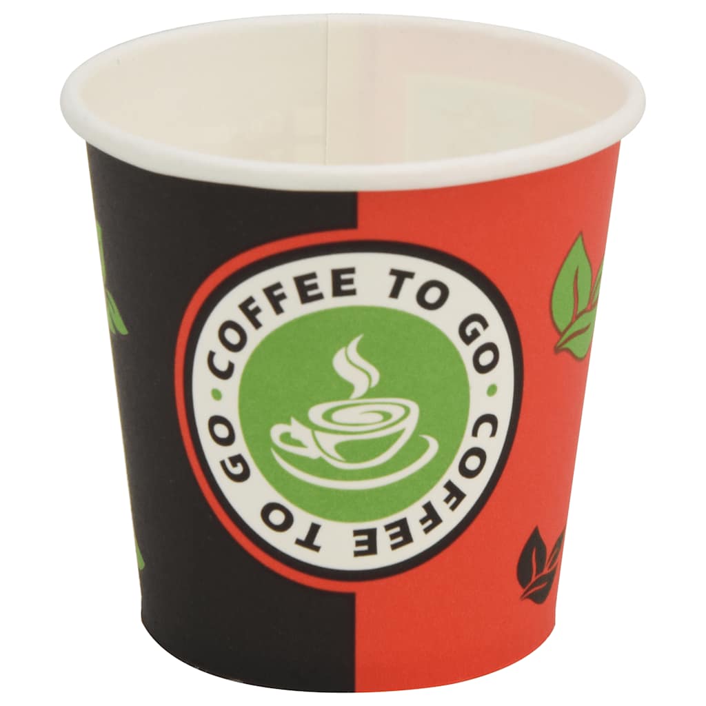 1000 Stk. Einweg-Kaffeebecher Pappe (4 Oz)