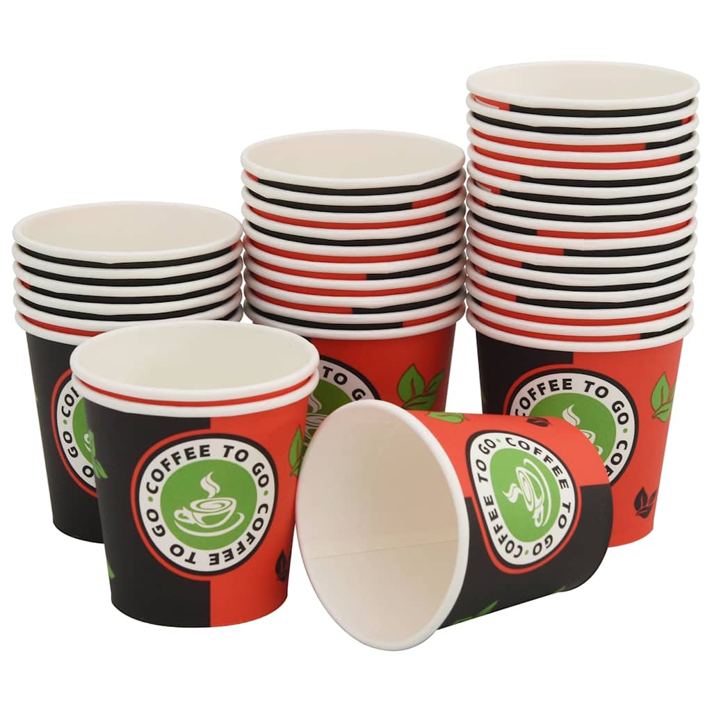 1000 Stk. Einweg-Kaffeebecher Pappe (4 Oz)