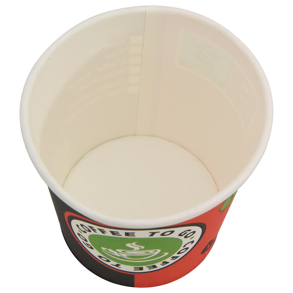 1000 Stk. Einweg-Kaffeebecher Pappe (4 Oz)