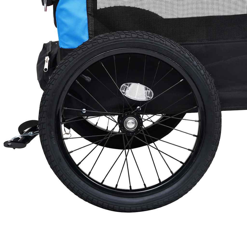 2-In-1 Fahrradanhänger Für Hunde Und Buggy