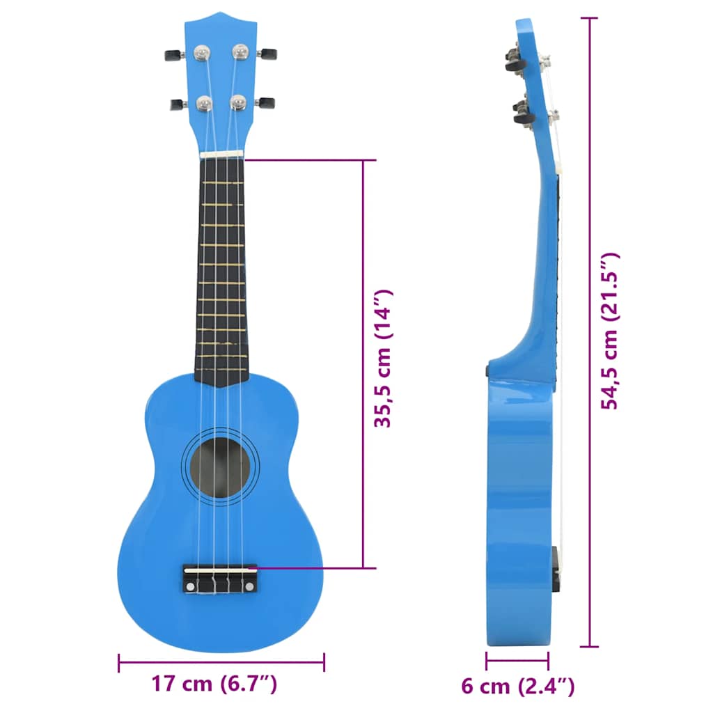 Sopran-Ukulele-Set Mit Tasche Für Kinder Baby