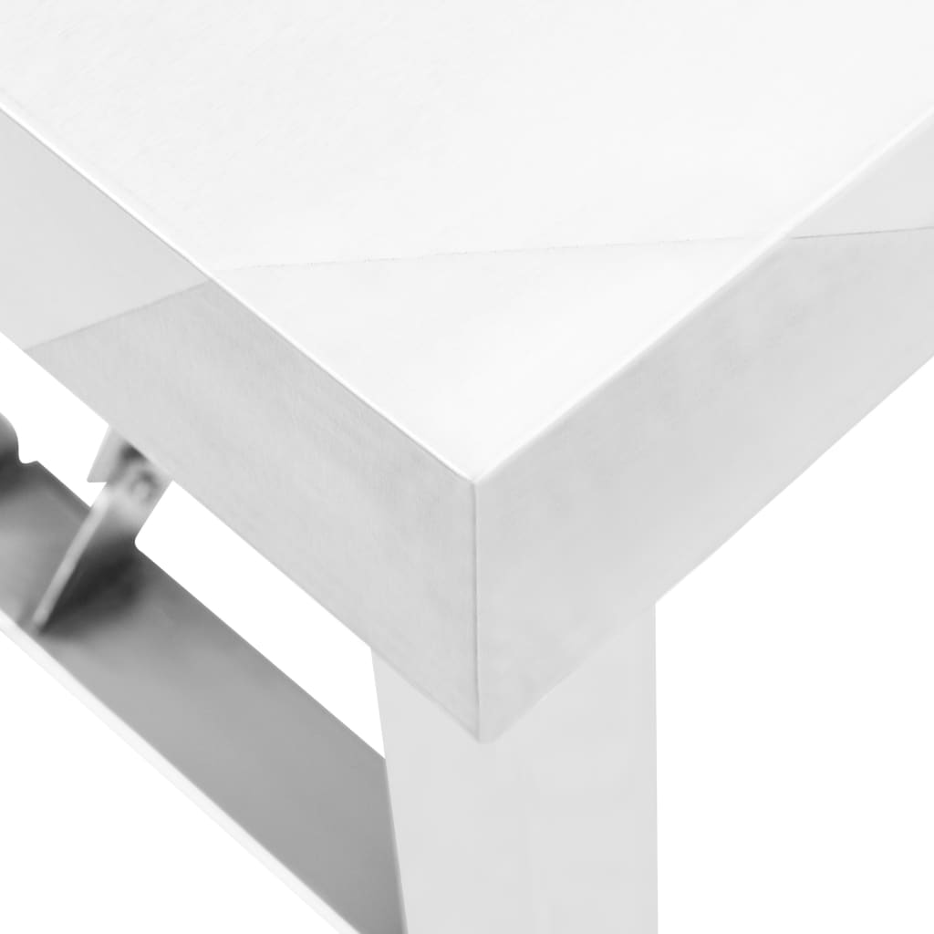 Küchen-Arbeitstisch Klappbar Edelstahl