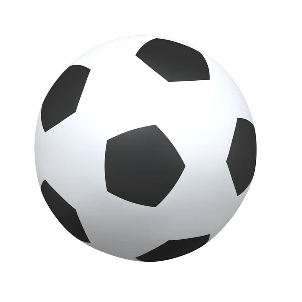 Fußballtore Für Kinder 2 Stk. Mit Ball Weiß 64X35X48 Cm Metall