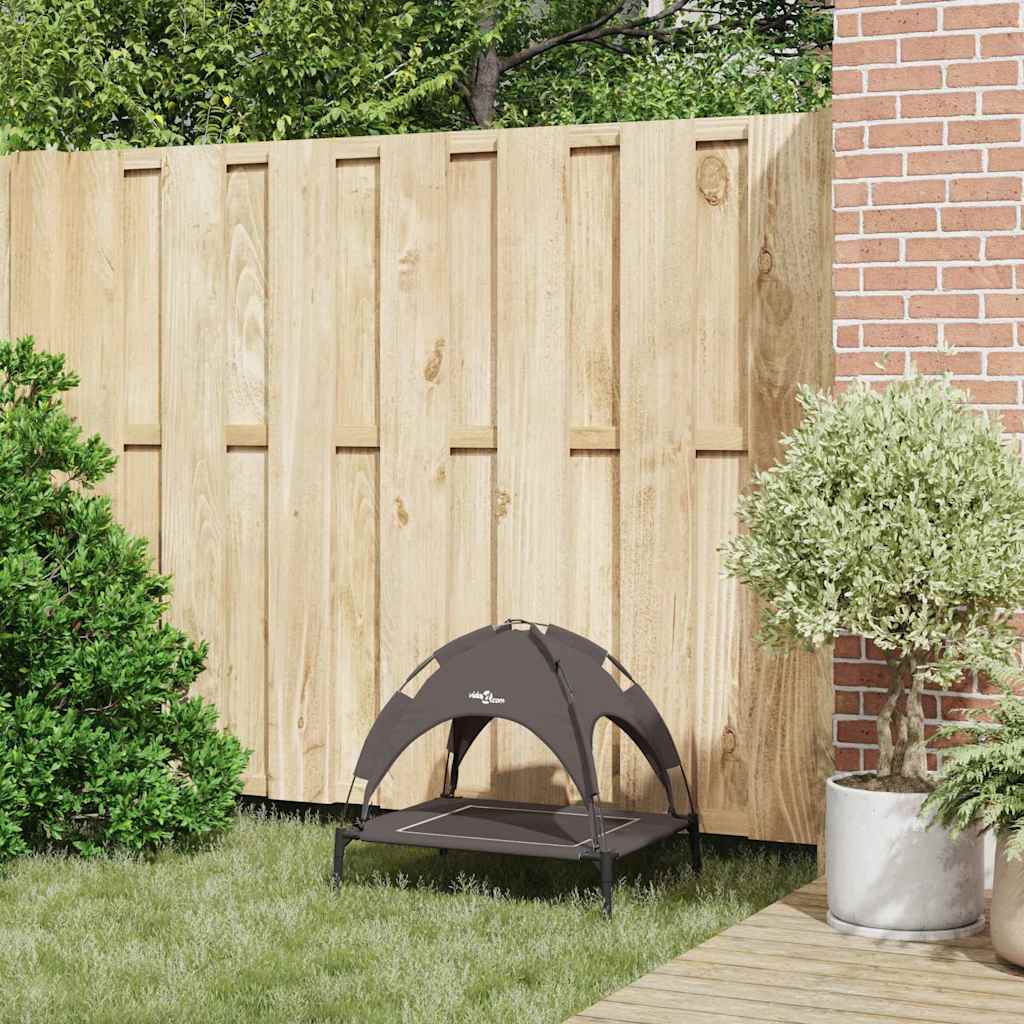 Erhöhtes Hundebett Mit Abnehmbarem Dach S Stahl