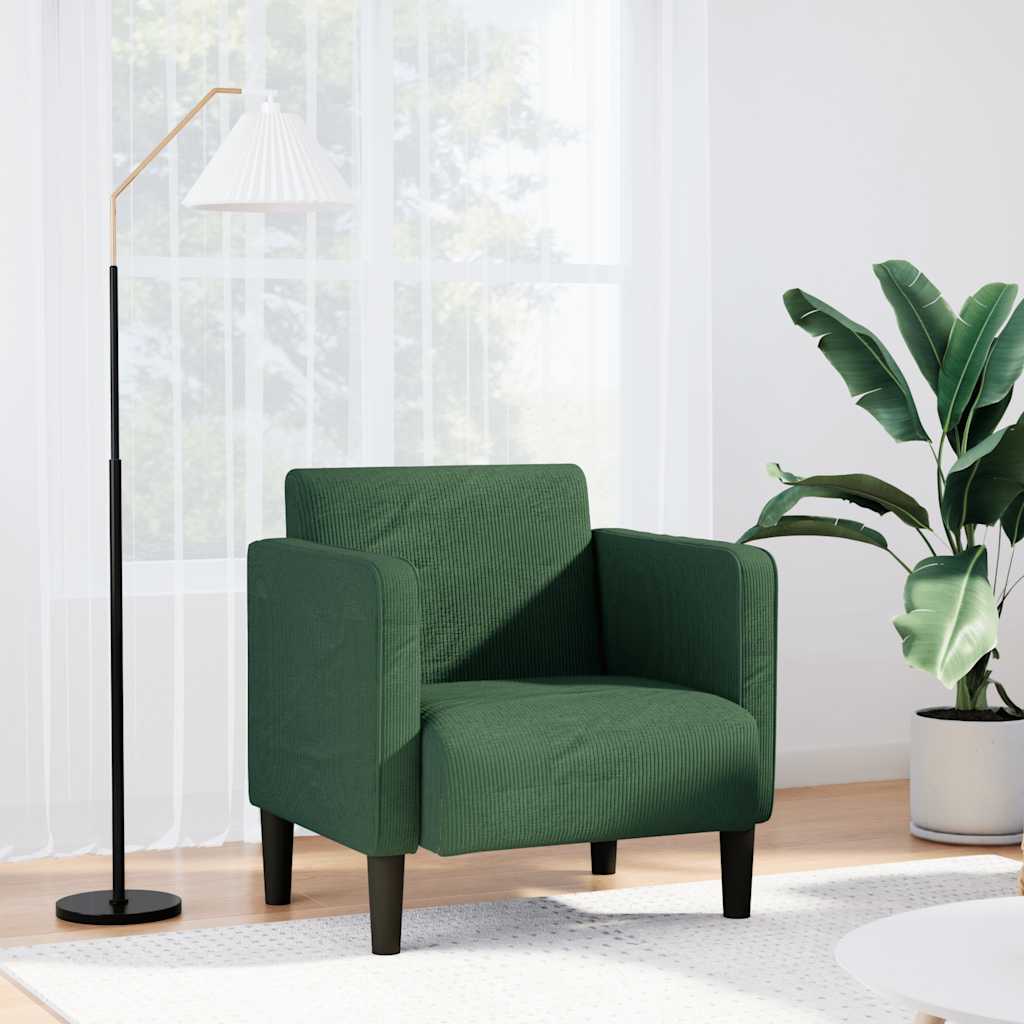 Sessel Mit Armlehnen 54 Cm Cordstoff