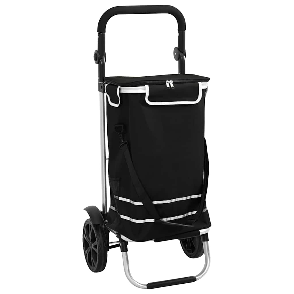 Einkaufstrolley Mit Rädern Und Verstellbarem Griff 40 L