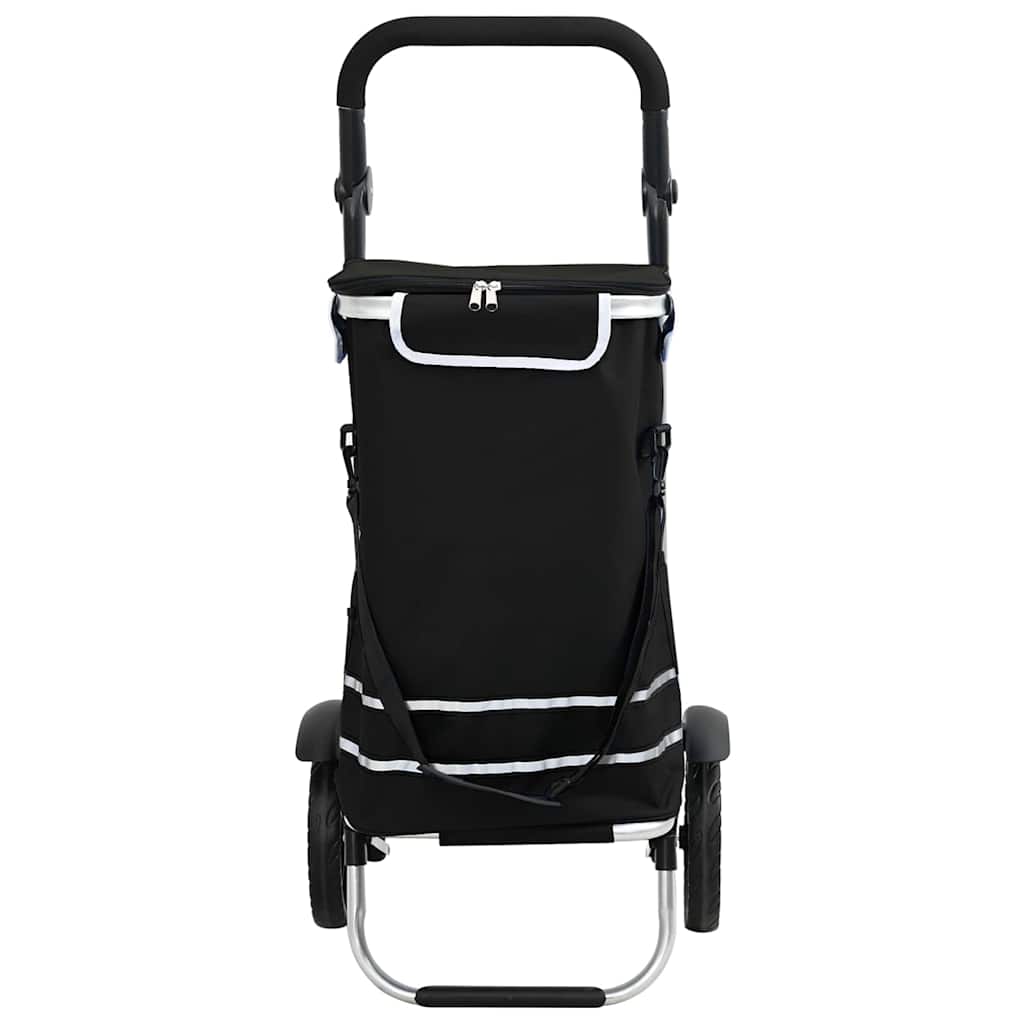Einkaufstrolley Mit Rädern Und Verstellbarem Griff 40 L