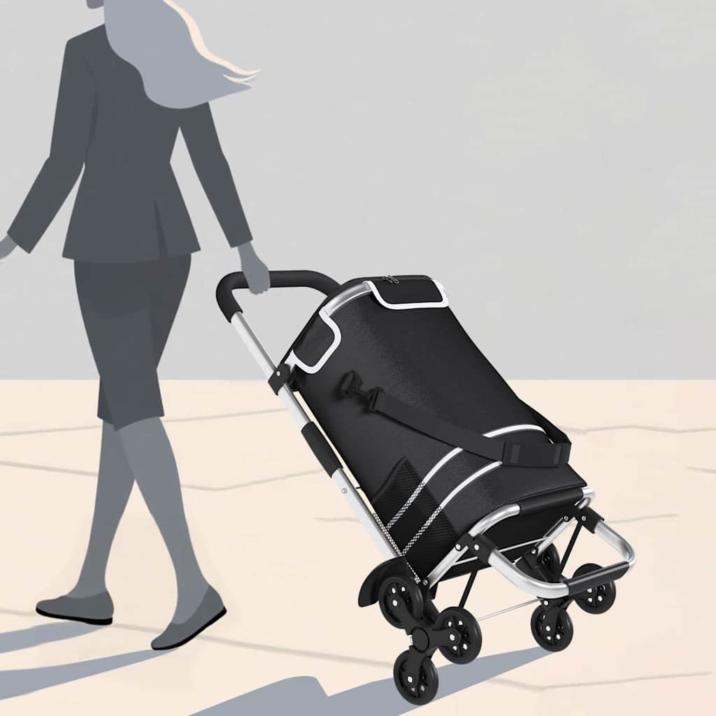 Einkaufstrolley Mit Treppensteiger 40 L