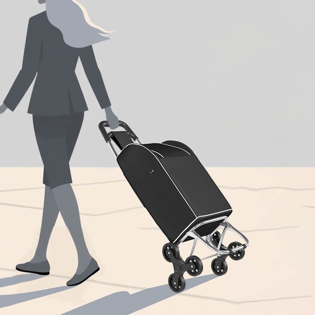 Einkaufstrolley Mit Treppensteiger 38 L