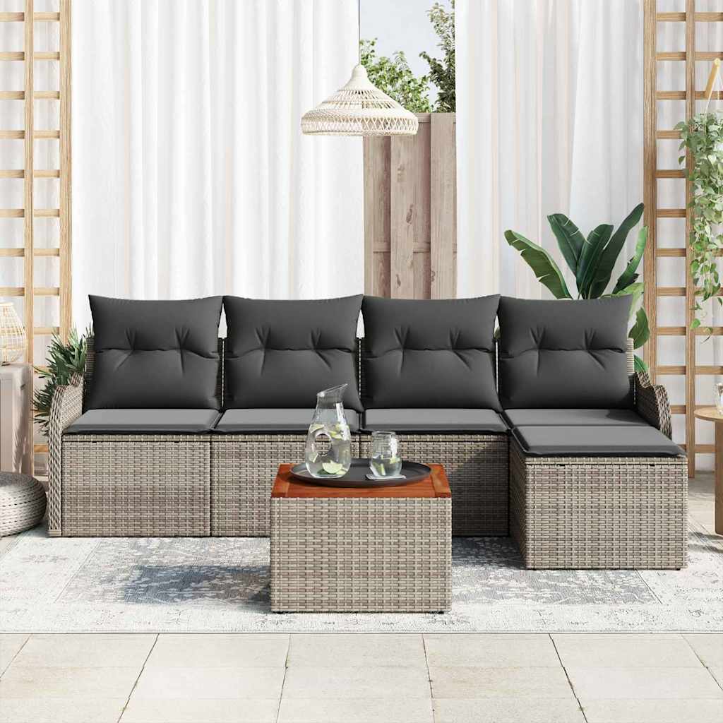 Garten Sofa Set 6 Pcs Fünfteilige Set