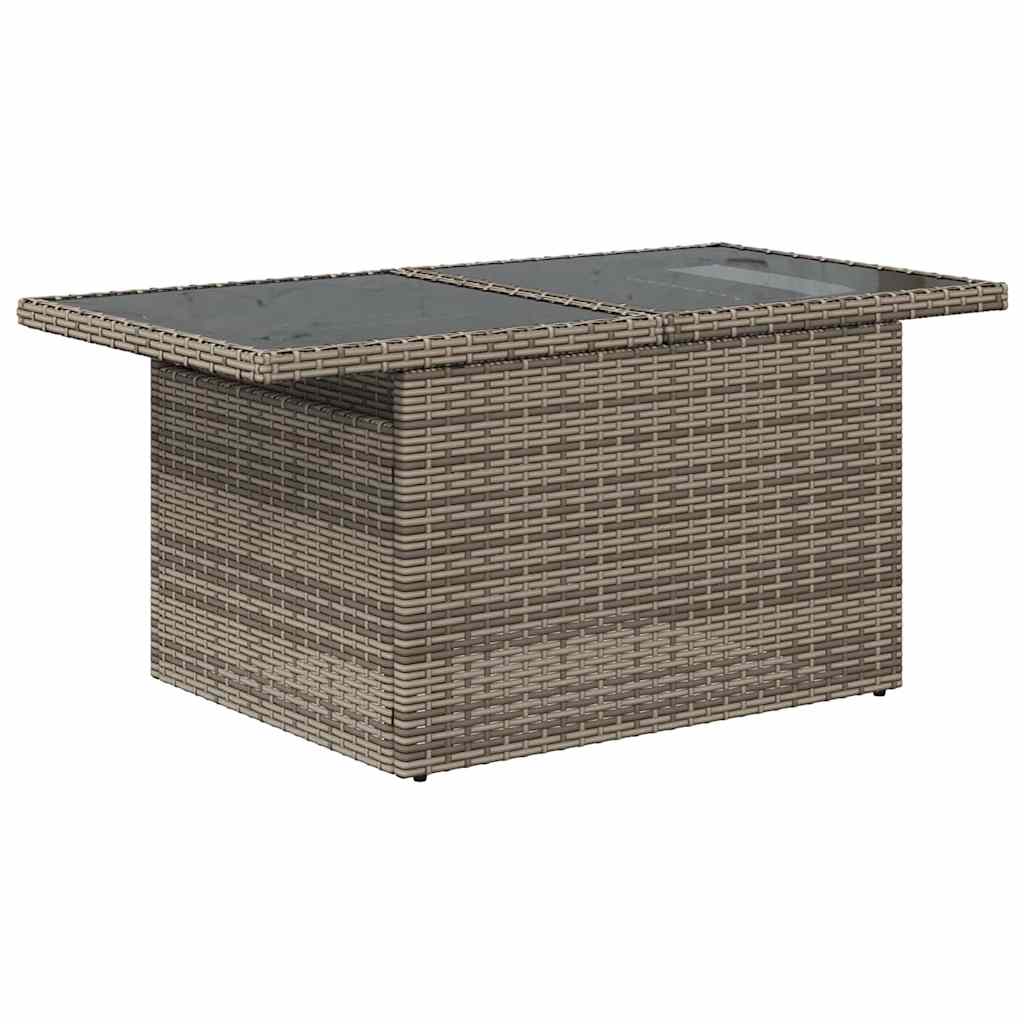 5-Teilige Garten Sofaset Mit Kissen Poly-Rattan