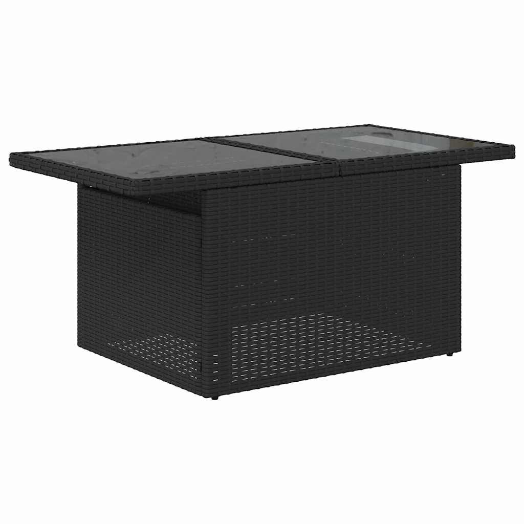 11-Teiliges Garten-Sofa-Set Mit Kissen Poly Rattan