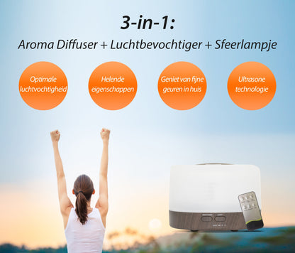 Happiness Pro - Dark Wood - Aroma Diffuser