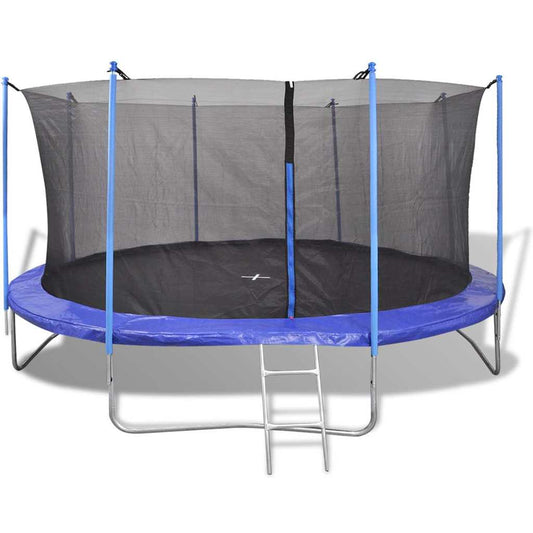 5-Tlg. Trampolin Set 4,57 M