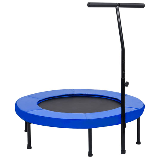 Fitness Trampolin Mit Griff Und Sicherheitspolster