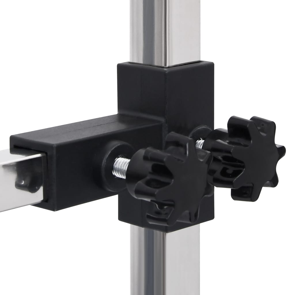 Verstellbarer Trimmtisch Für Hunde Mit 2 Schlaufen Und Korb