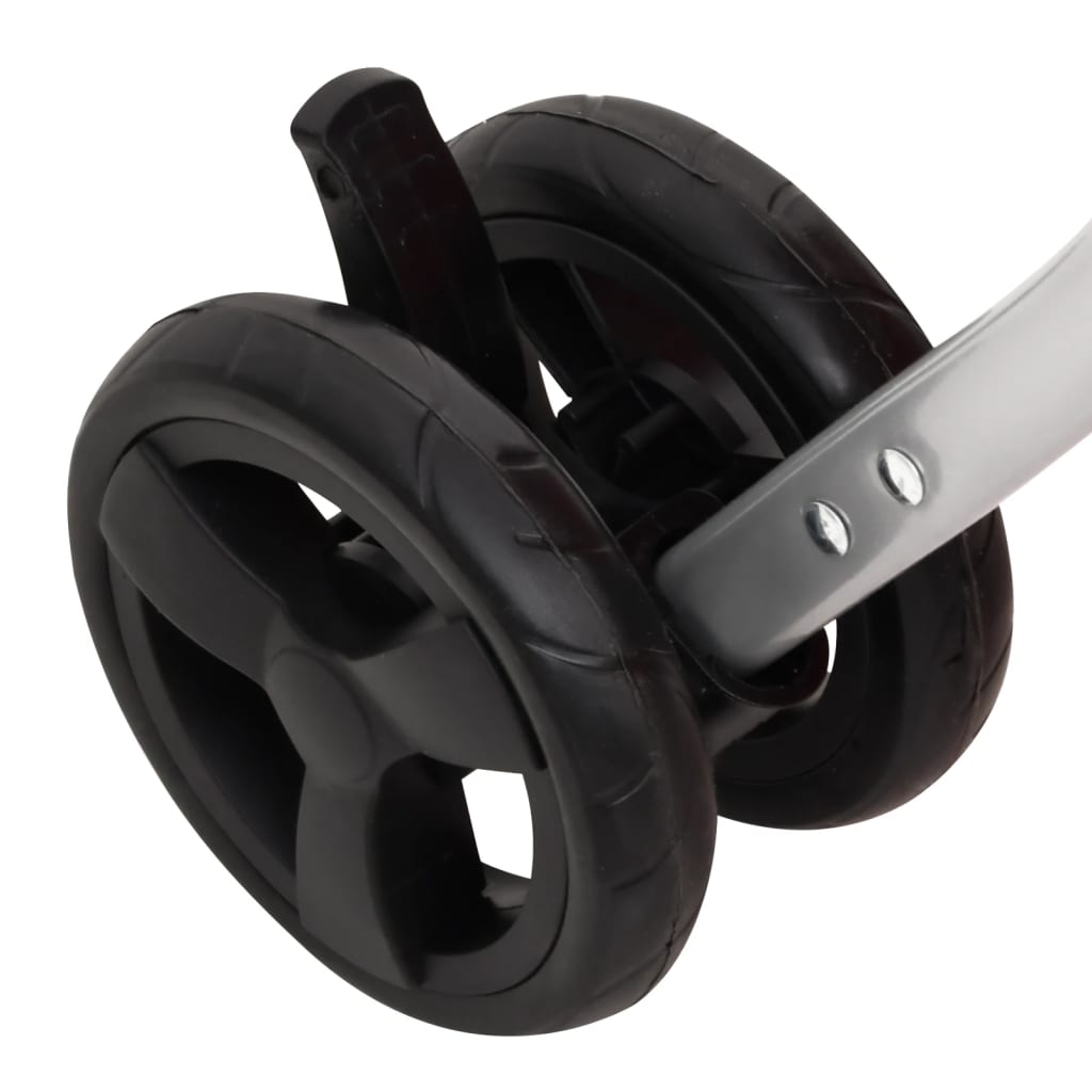 Hundewagen Für 2 Hunde Faltbar 83X48X97 Cm Oxford-Gewebe