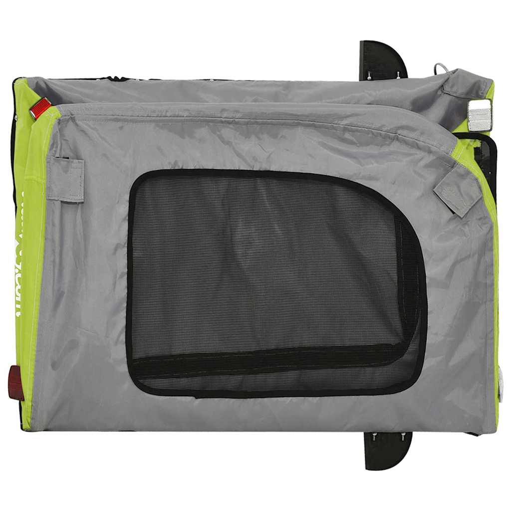 Grüner Hunde-Kinderwagen Polyester, Stahl 124 X 53 X 53 Cm Faltbar
