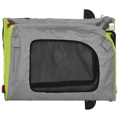 Grüner Hunde-Kinderwagen Polyester, Stahl 124 X 53 X 53 Cm Faltbar