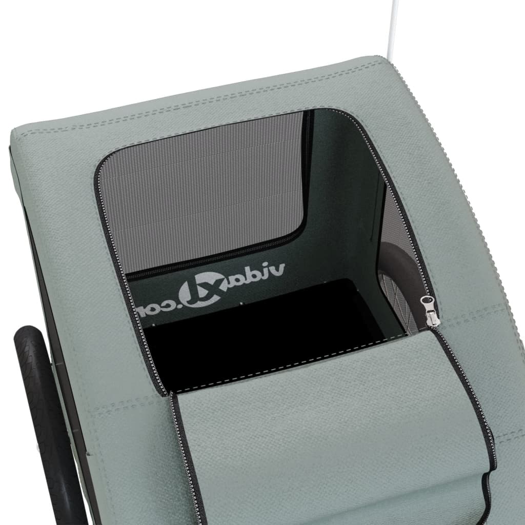 Fahrradanhänger Hunde Oxford-Gewebe Und Eisen