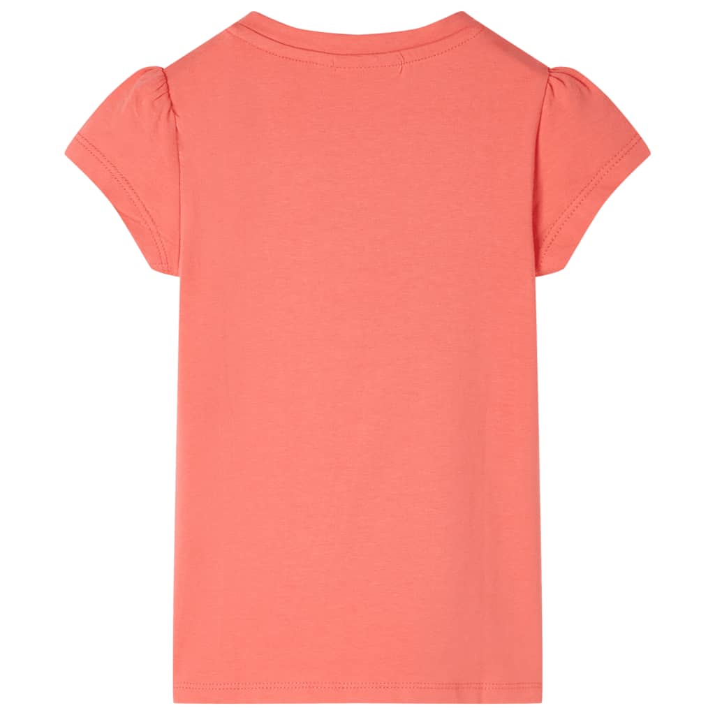 Kinder-T-Shirt Mit Flügelärmeln Nrosa 140