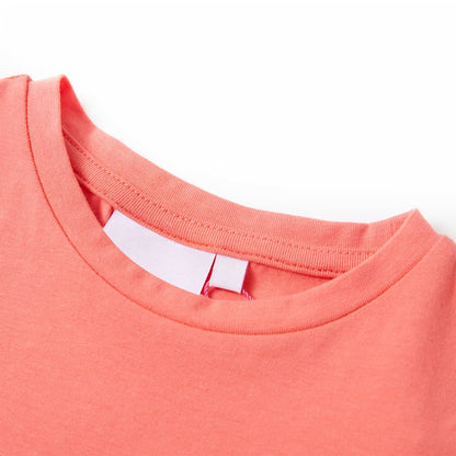Kinder-T-Shirt Mit Flügelärmeln Nrosa 140