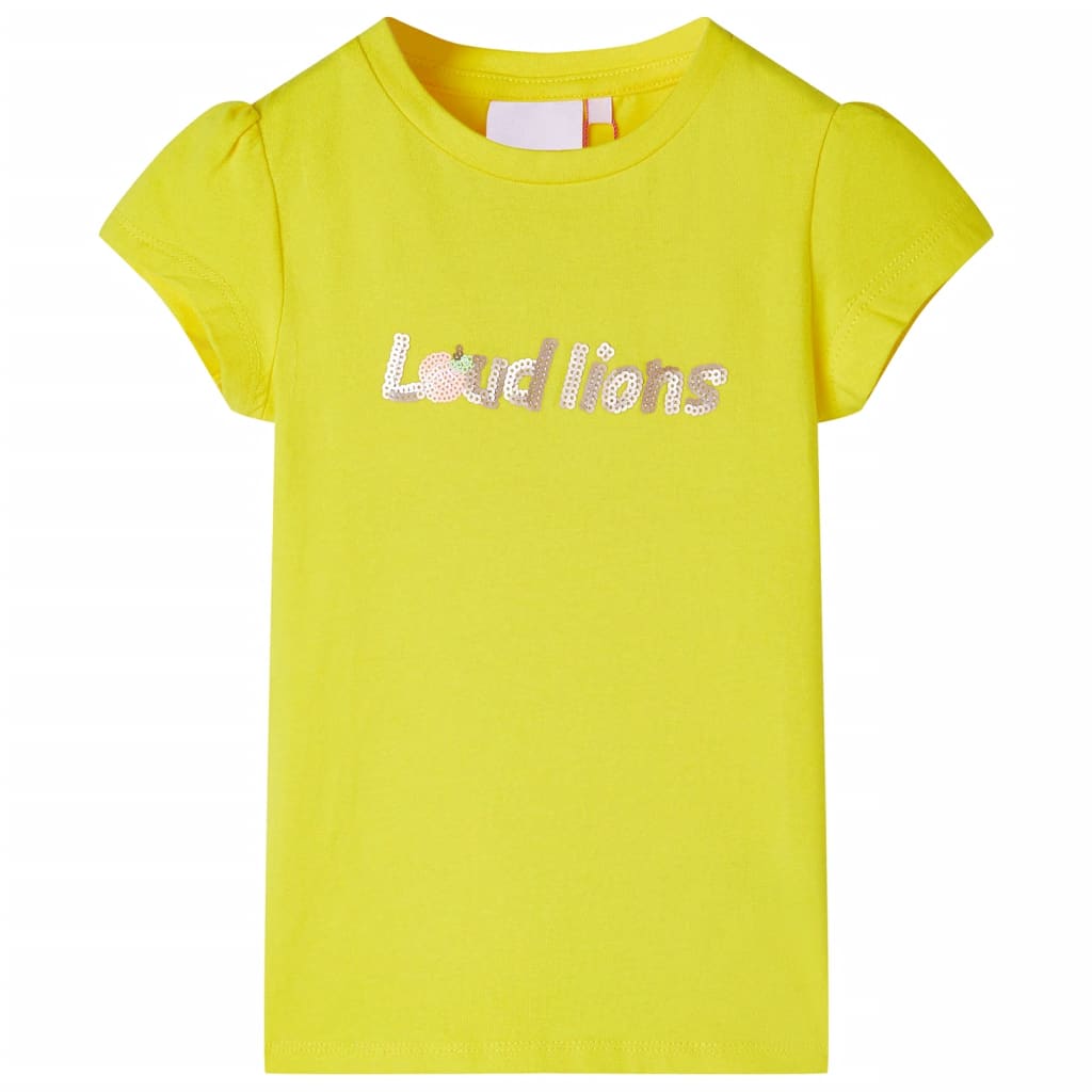 Kinder-T-Shirt Mit Flügelärmeln Nrosa 140