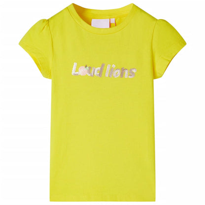 Kinder-T-Shirt Mit Flügelärmeln Nrosa 140