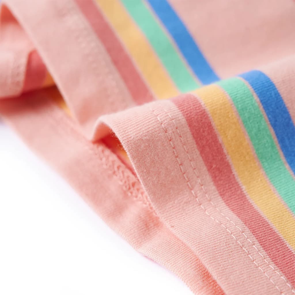 Kinder-T-Shirt Pfirsichrosa 140