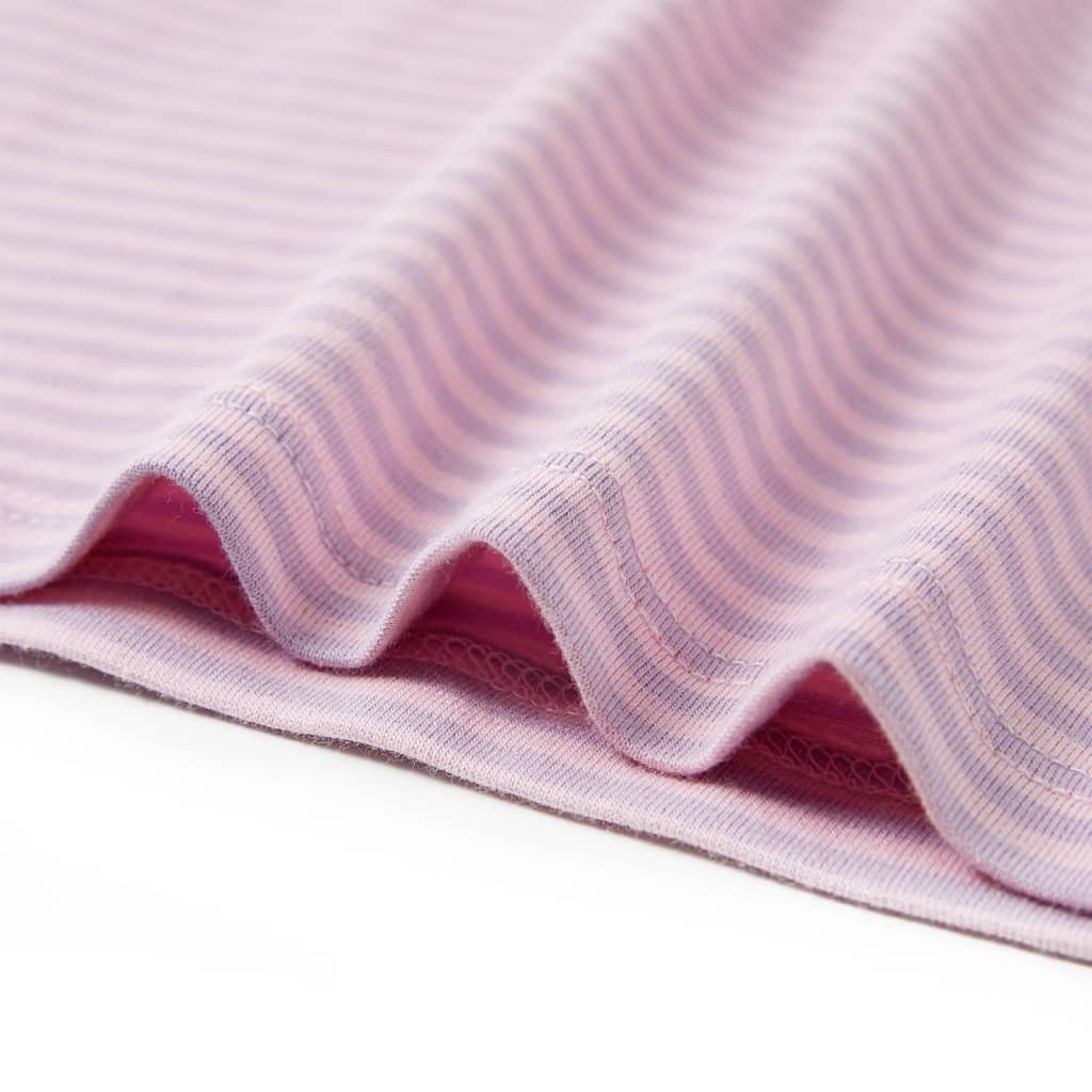 Kinder-T-Shirt Mit Rüschenärmeln Lila 104