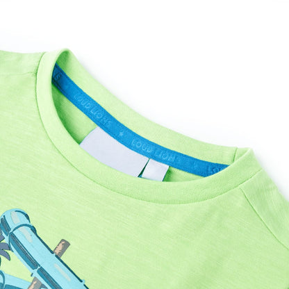 Kinder-T-Shirt Neon 128
