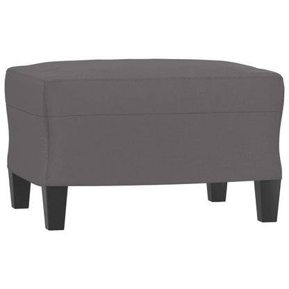 Sessel Mit Hocker 60 Cm Kunstleder