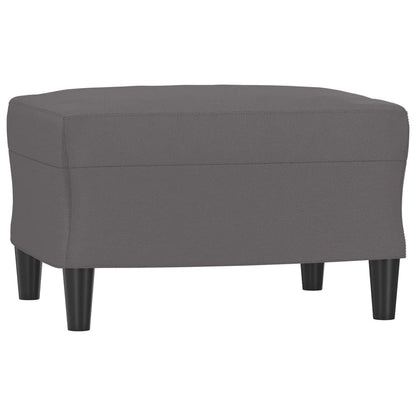 Sessel Mit Hocker 60 Cm Kunstleder