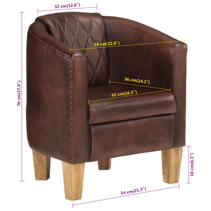 Sessel Echtleder