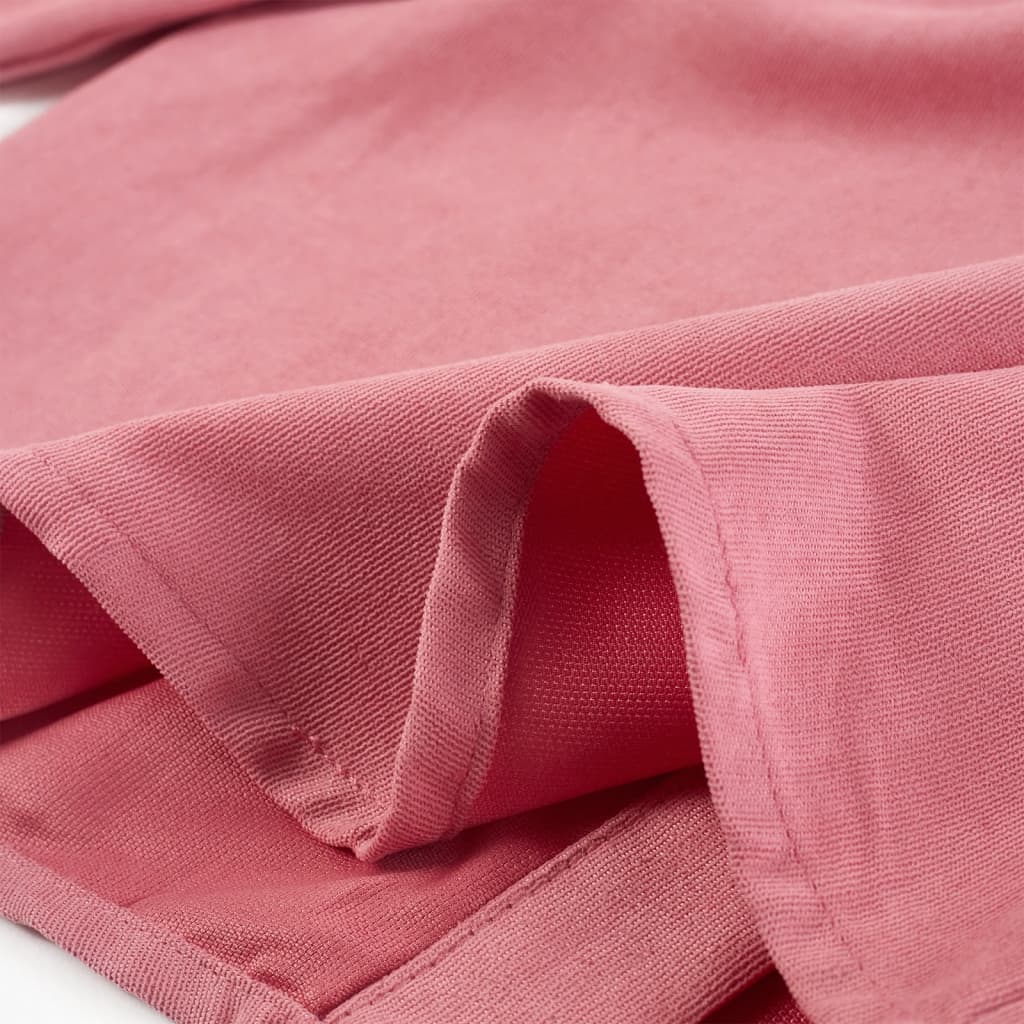 Kinderbluse Mit Laternenärmeln Altrosa 140