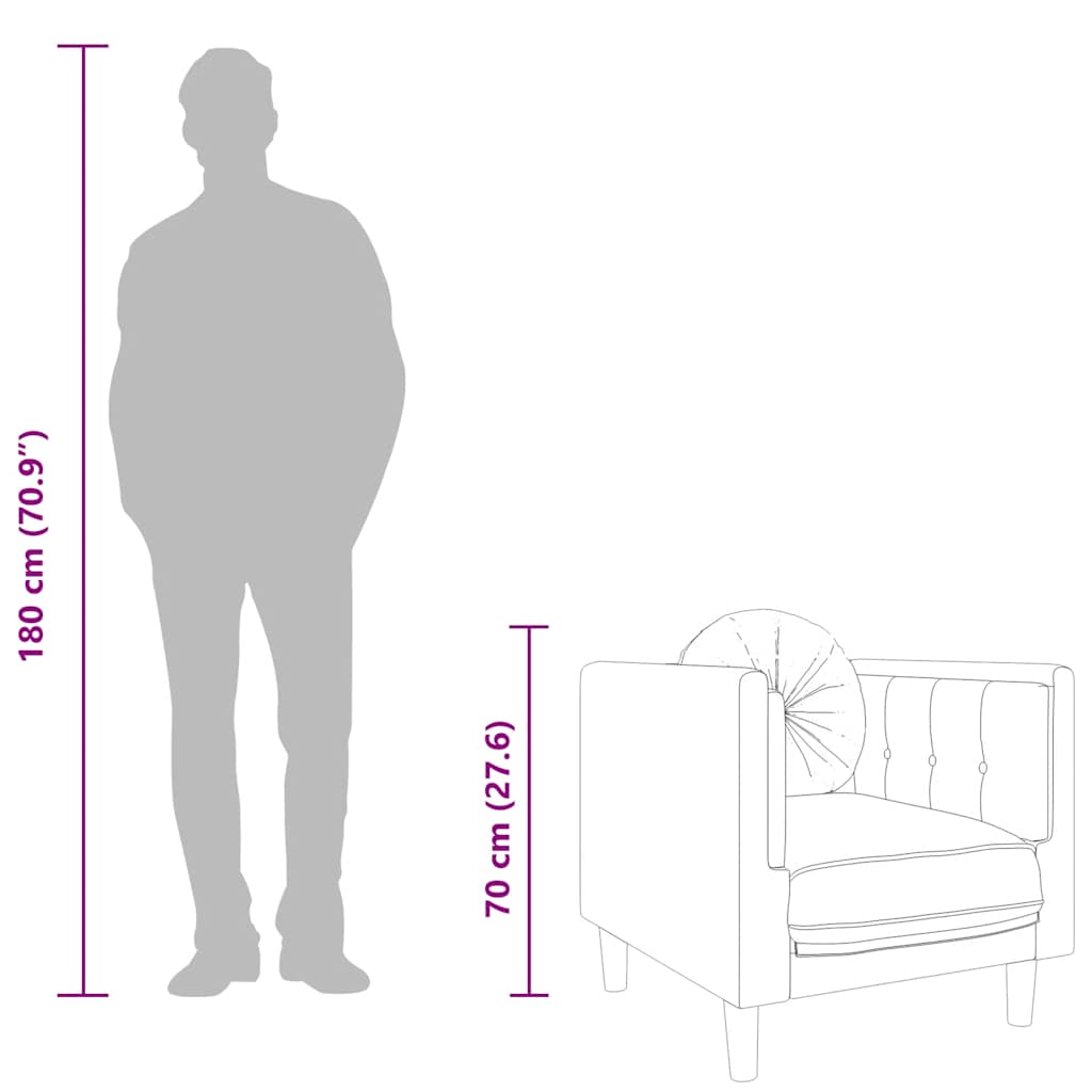 Sessel Mit Kissen Samt