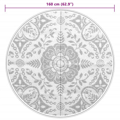 Outdoor-Teppich Arakil Baby Blau Ø160 Cm Pp Babyblau