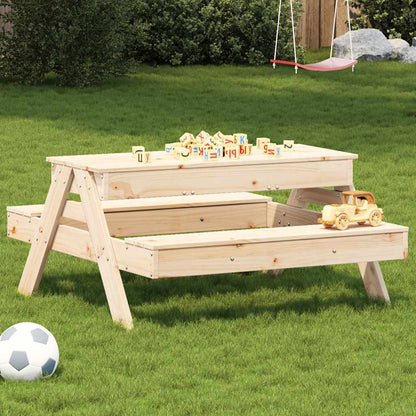 Picknicktisch Mit Sandkasten Für Kinder Kiefernholz