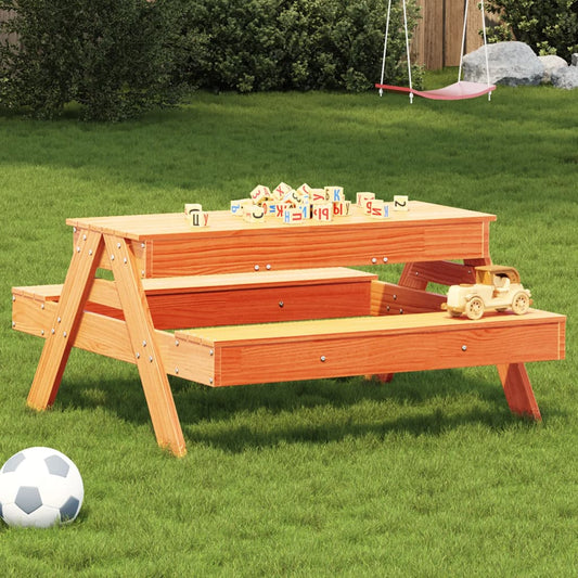 Picknicktisch Mit Sandkasten Für Kinder Kiefernholz