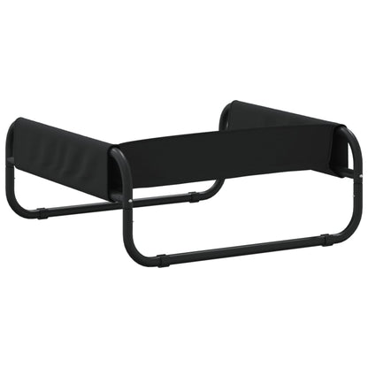 Hundebett Erhöht Anthrazit Oxford-Gewebe Und Stahl