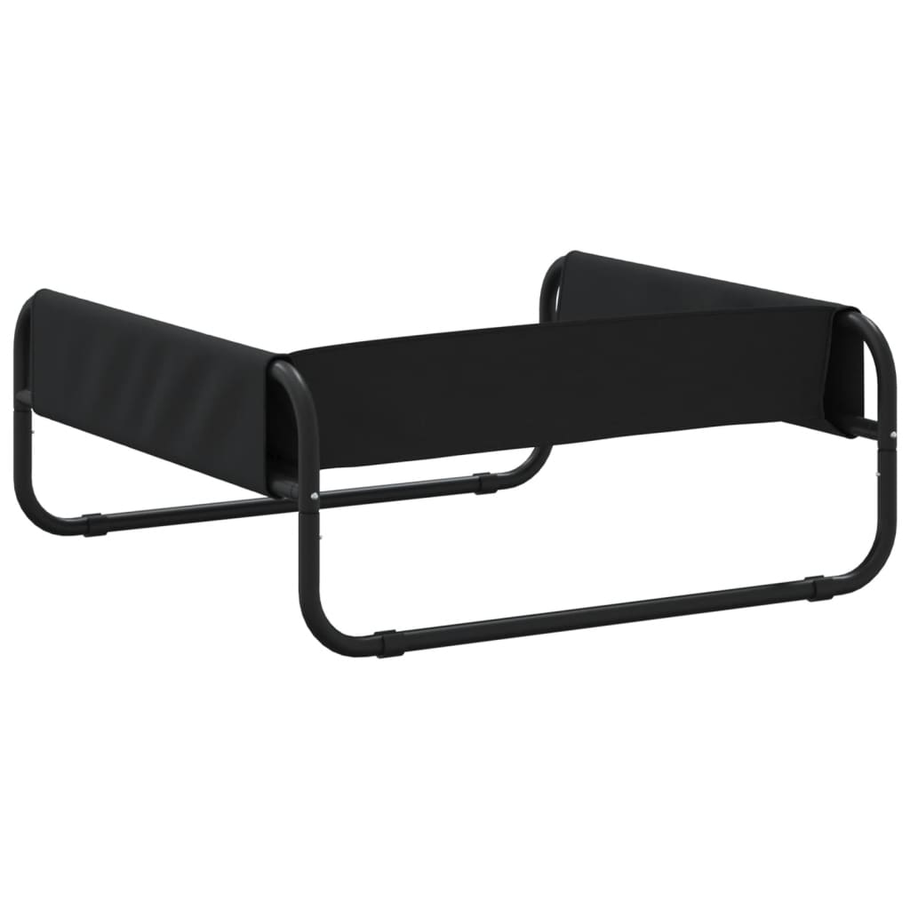 Hundebett Erhöht Anthrazit Oxford-Gewebe Und Stahl