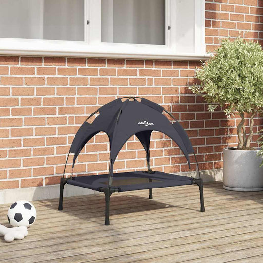 Erhöhtes Hundebett Mit Abnehmbarem Dach S Metall