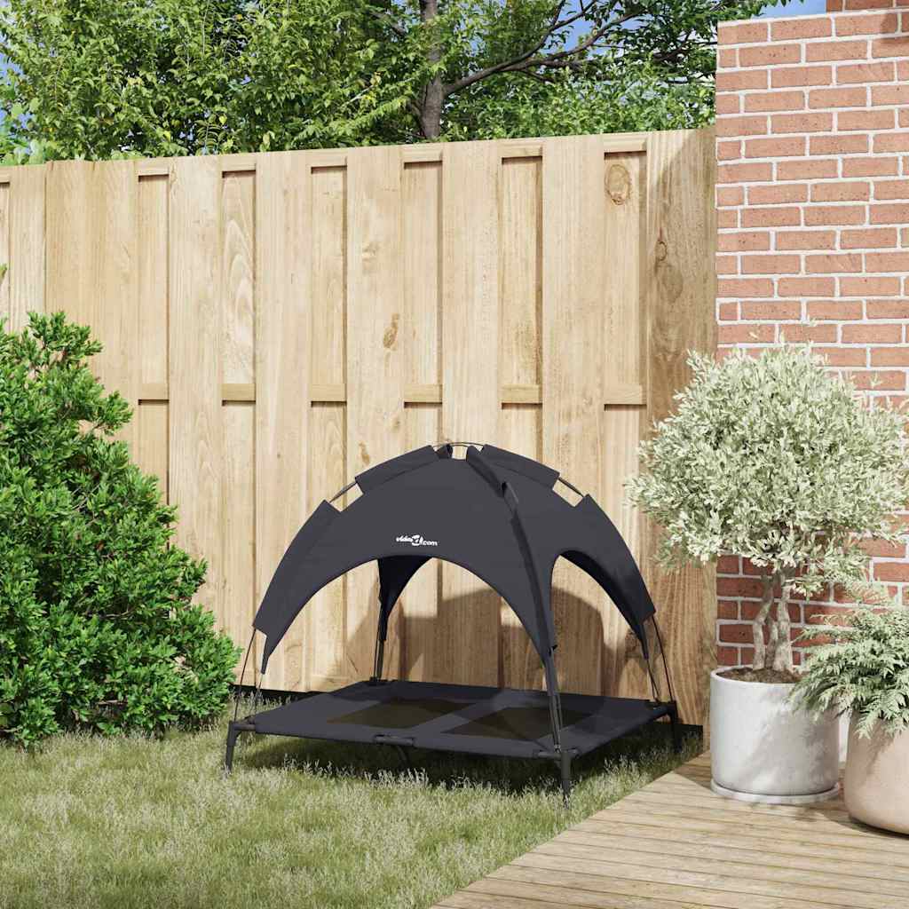 Erhöhtes Hundebett Mit Abnehmbarem Dach L Metall