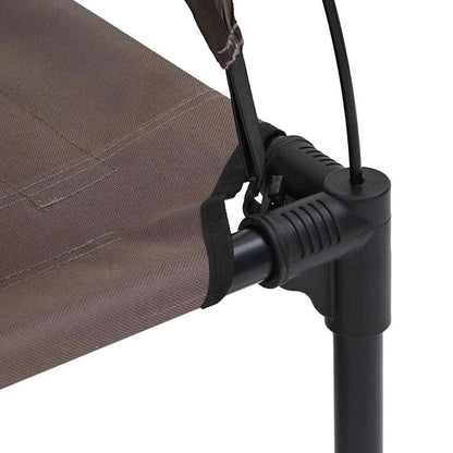 Erhöhtes Hundebett Mit Abnehmbarem Dach Stahl