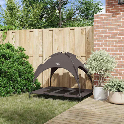 Erhöhtes Hundebett Mit Abnehmbarem Dach Xl Stahl