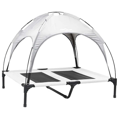 Höhenverstellbares Hundebett Mit Abnehmbarem Dach L Stahl