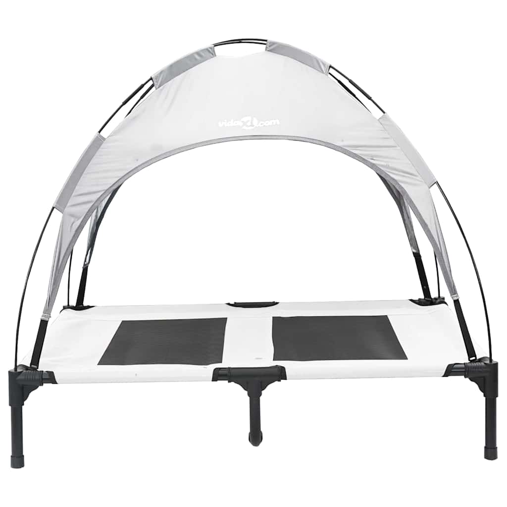 Höhenverstellbares Hundebett Mit Abnehmbarem Dach L Stahl