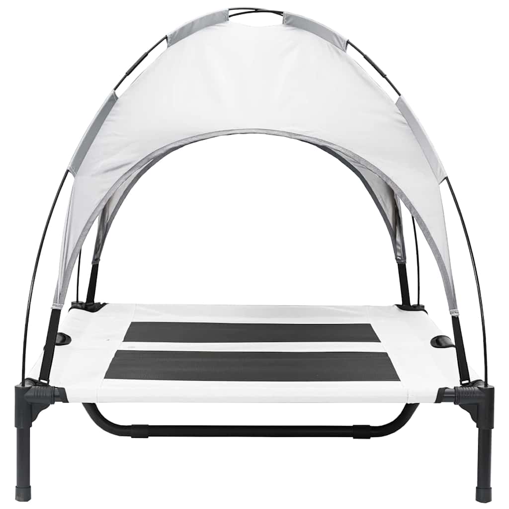 Höhenverstellbares Hundebett Mit Abnehmbarem Dach L Stahl