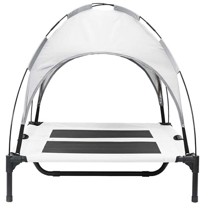 Höhenverstellbares Hundebett Mit Abnehmbarem Dach L Stahl