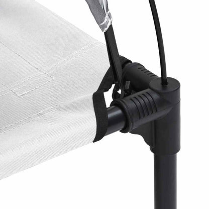 Erhöhtes Hundebett Mit Abnehmbarem Dach Xl Stahl